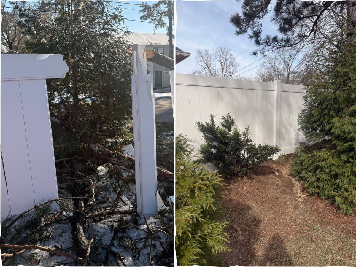Before — Deck and fence installation contractor in Monroe Louisiana