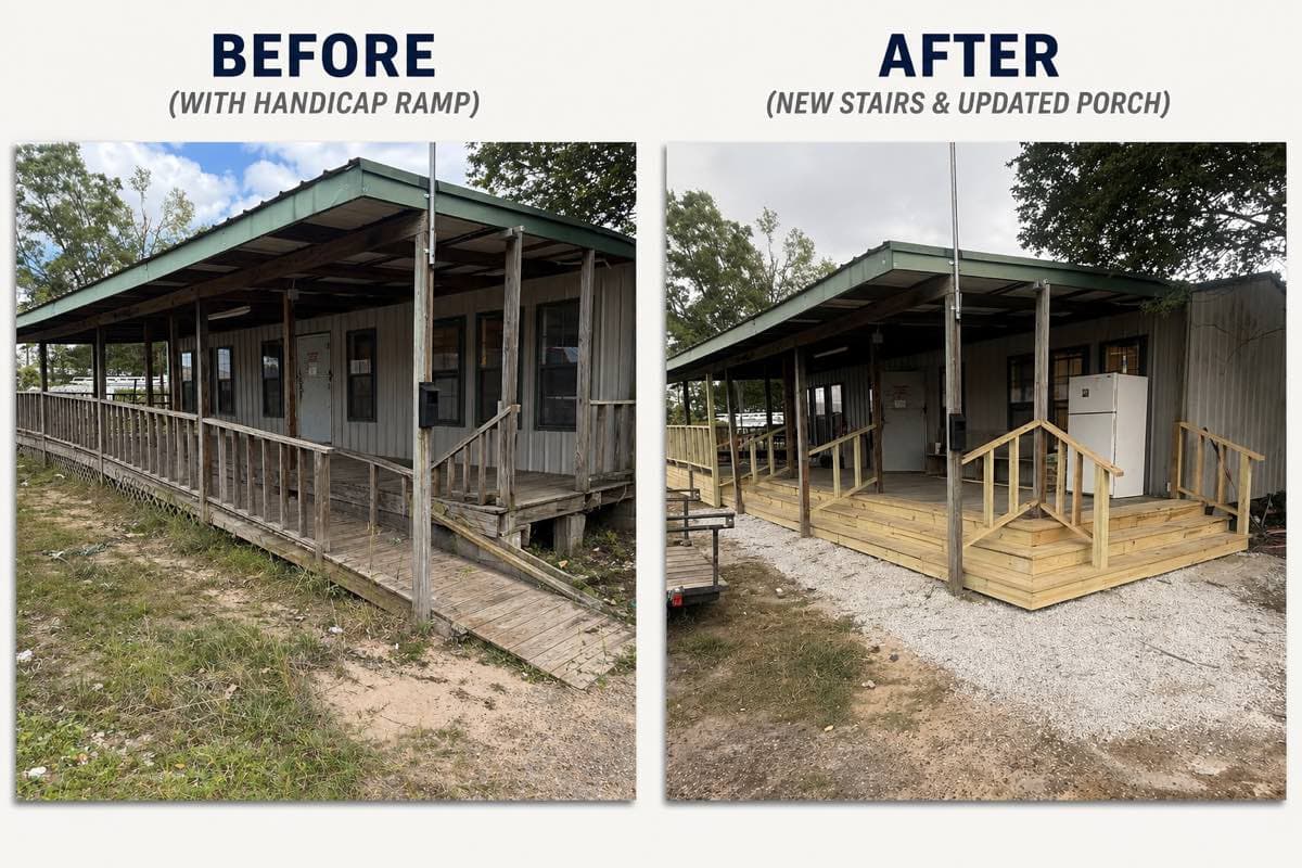 Commercial Property Maintenance before and after project