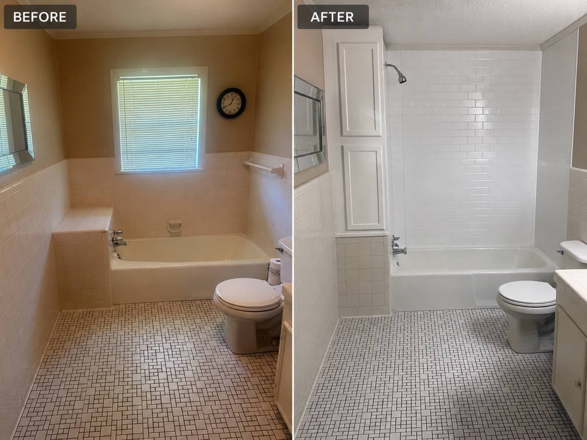 Interior Renovation before and after project