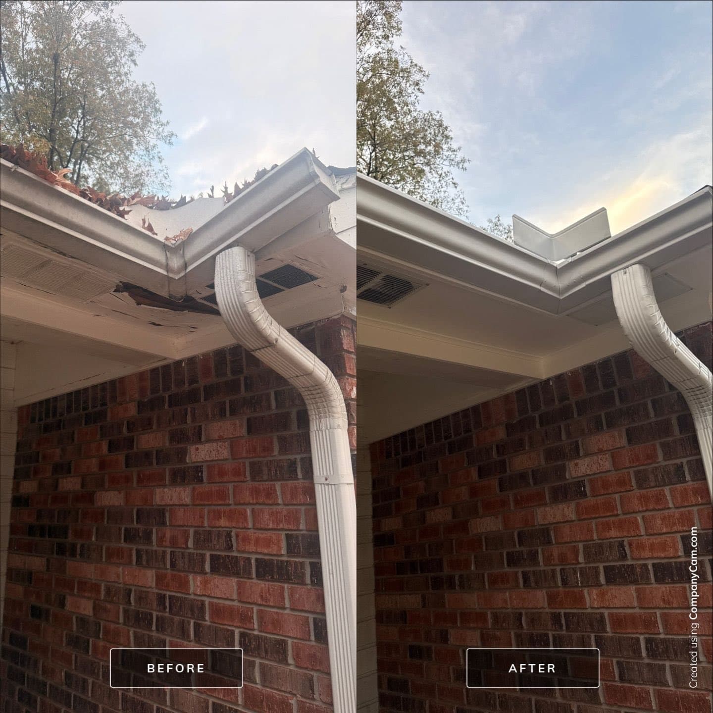Residential soffit, fascia, and gutter repair — Monroe, LA — Exterior home repair contractor in Monroe Louisiana